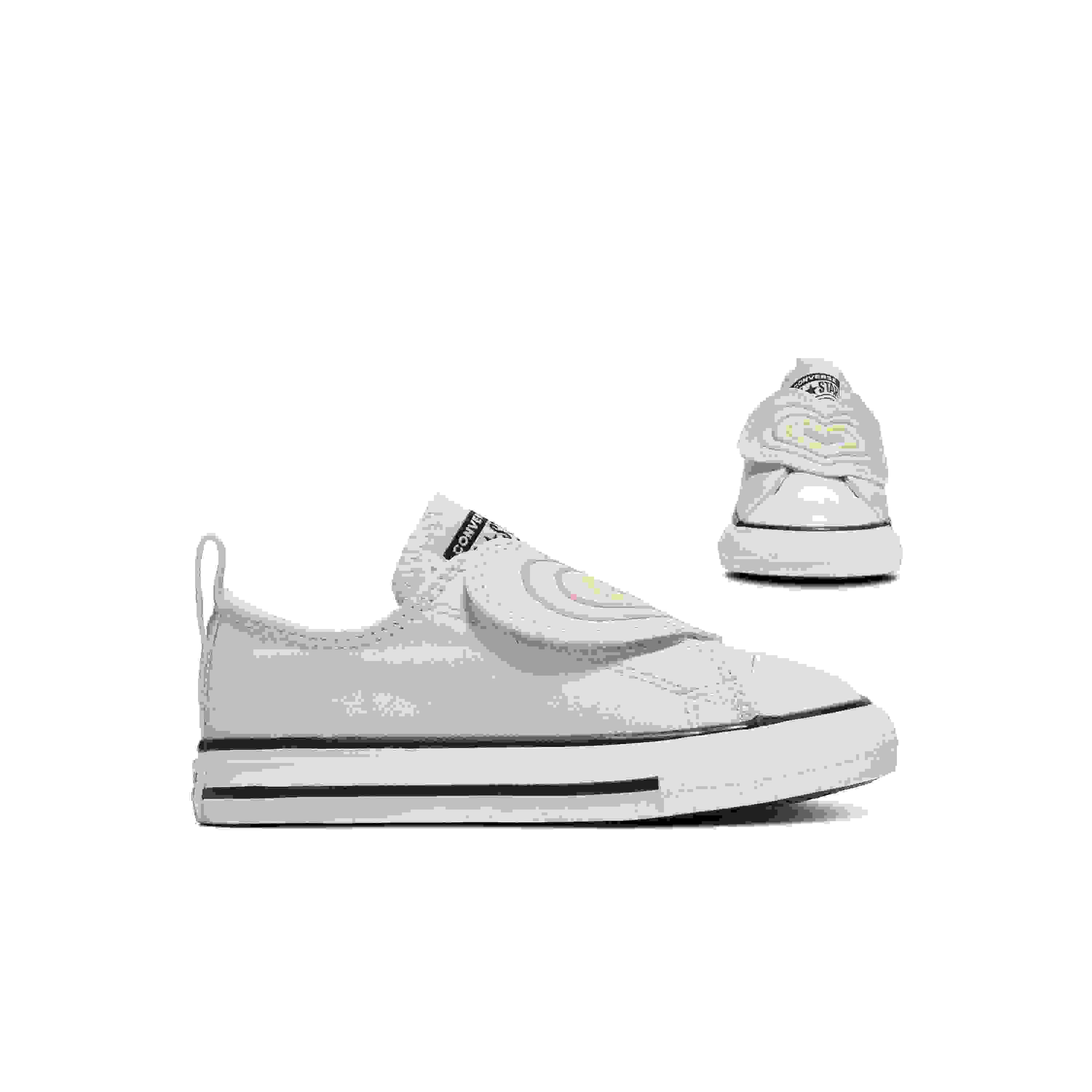 Converse Chuck Taylor All Star EasyOn Toddler Girls' "Happy Hearts" Shoe